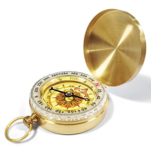 Camping Survival Compass for Hiking,Kids,Camping Hunting,Outdoor Military Navigation Tool