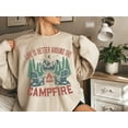thumbnail image 1 of Camping Sweatshirt, Life is Better Around the Campfire, Camper Sweatshirt, Camping, Camp Lover Sweatshirt, Camping Campfire Crewneck921 Sweatshirt All Size S-5XL, 1 of 5