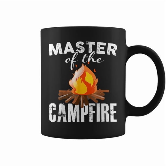 Camping T Master Of The Campfire Outdoors Coffee Mugs