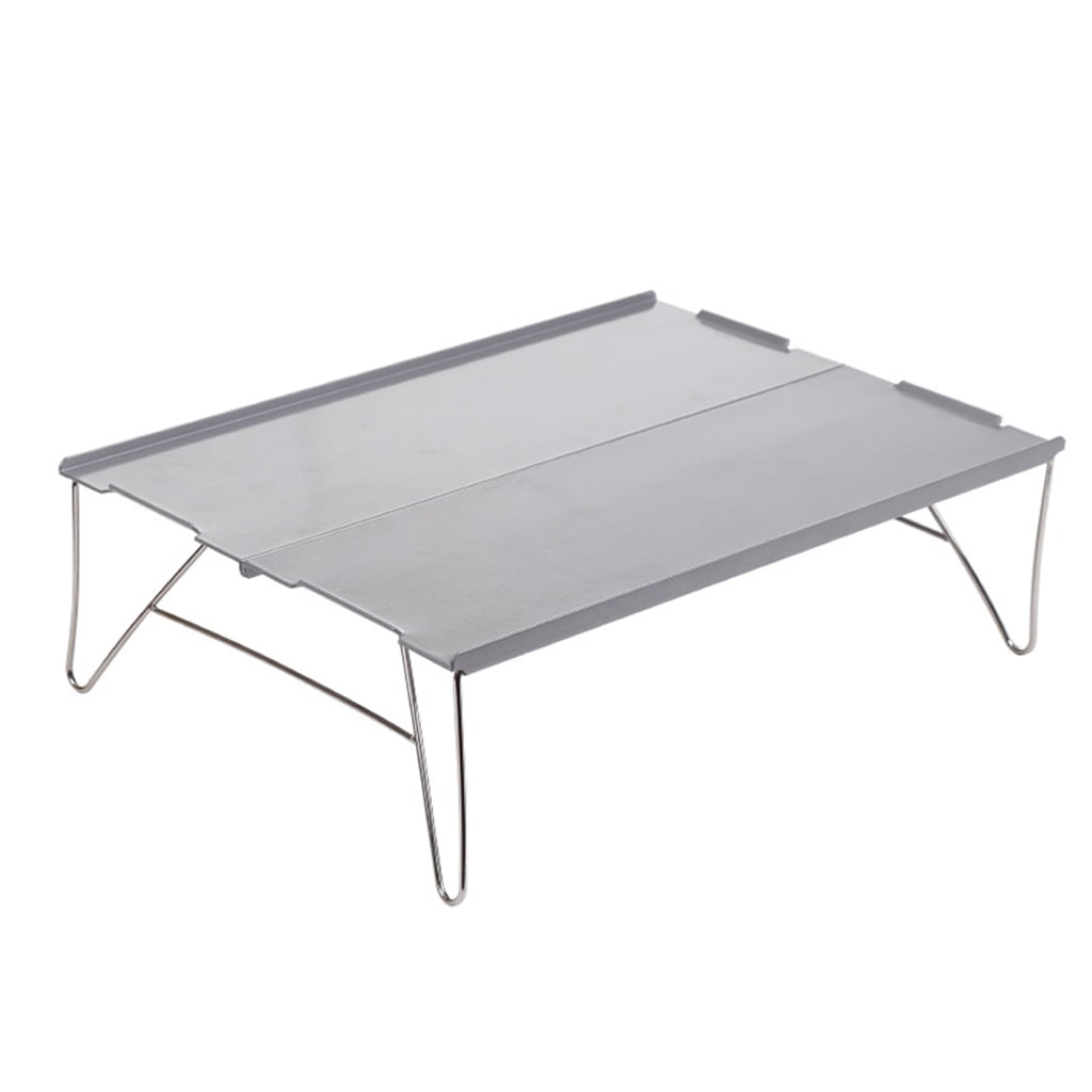 Camping Table Portable Folding Camping Side Table Aluminum Tables Top ...
