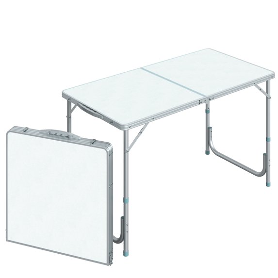 Camping Table with Height Adjustment | Indoor/Outdoor Multipurpose ...