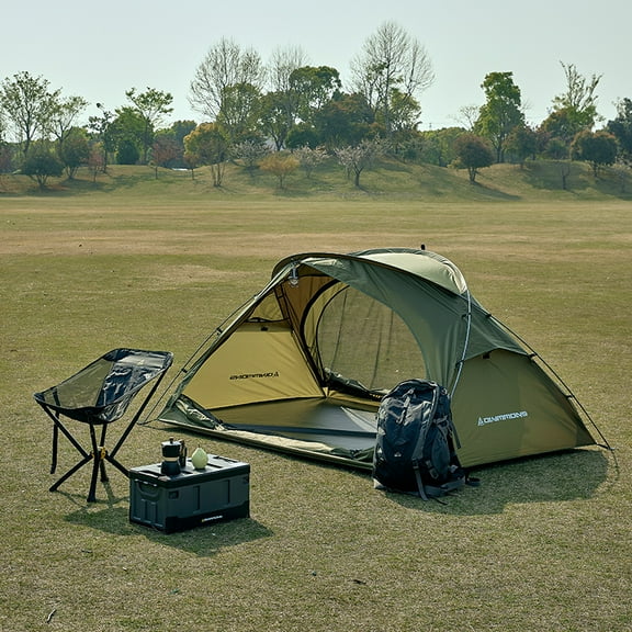 Camping Tent 1 to 2 Person, Backpacking Tent Waterproof & Windproof, Ultralight Instant Tent for Camping, Hiking, Outdoor,Lightweight for Adults Kids Scouts Easy Setup