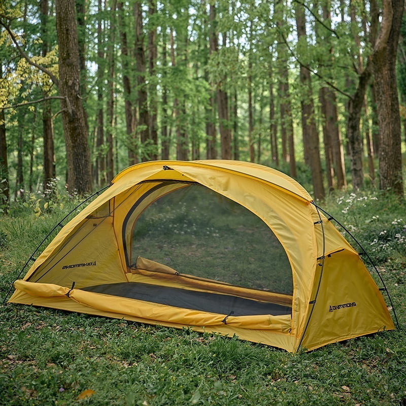 Camping Tent 1 to 2 Person, Backpacking Tent Waterproof & Windproof, Ultralight Instant Tent for Camping, Hiking, Outdoor,Lightweight for Adults Kids Scouts Easy Setup