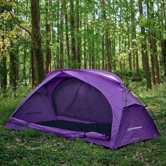 Camping Tent 1 to 2 Person, Backpacking Tent Waterproof & Windproof, Ultralight Instant Tent for Camping, Hiking, Outdoor,Lightweight for Adults Kids Scouts Easy Setup