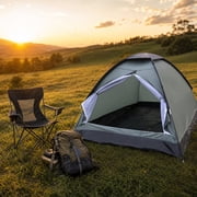 Camping Tent 1/2 Person Small Tents Lightweight Waterproof Adult Kids Tent Outdoor