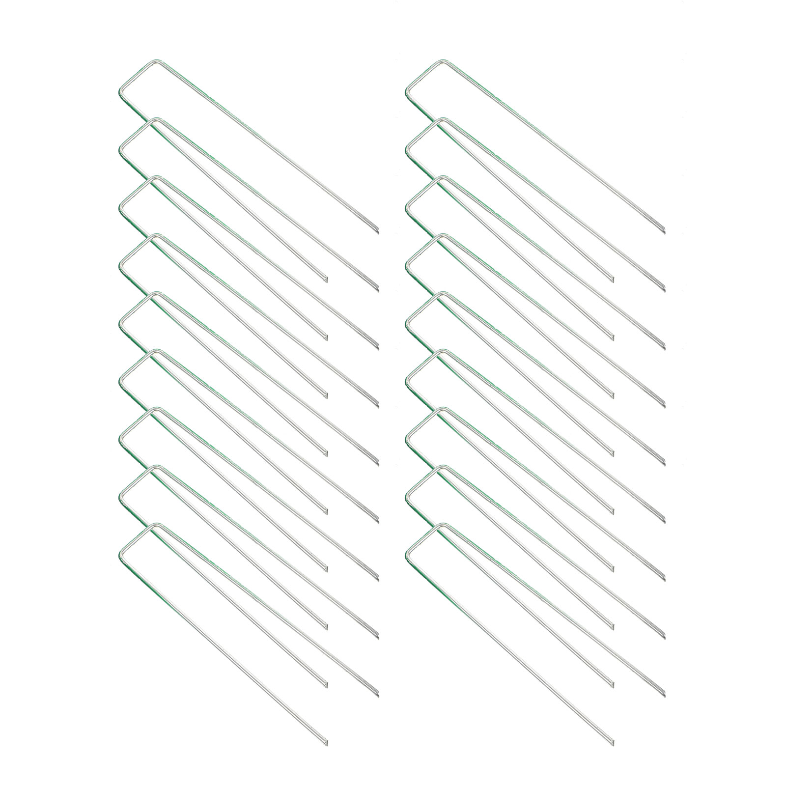 Camping Tent 50Pcs Landscape Staples Garden Stakes U Shaped Ground