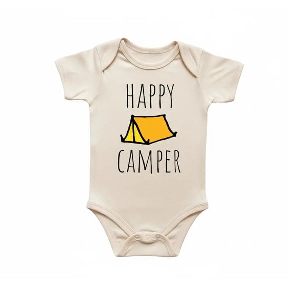 Camping Tent Newborn Gift Baby Bodysuit