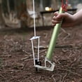 thumbnail image 1 of Camping Tent Stake Puller Tool | Multifunctional Outdoor Ground Nail Remover | Aluminum Alloy Handle & Stainless Steel | 5 Colors | Portable Design for Hiking & Backpacking, 1 of 8