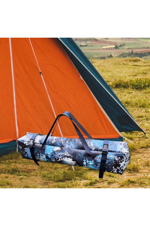 Camping Tent Storage Bag Tote Travel Duffel Pouch Fishing Gears Bag Folded Handbag Organizer for Outdoor Sports Traveling Barbecue Beach Yard 85cmx15cmx18cm