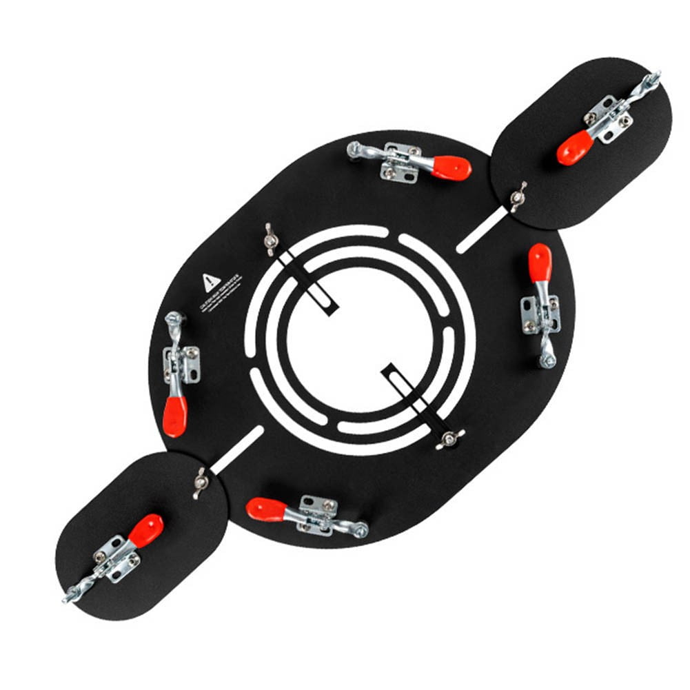 Camping Tent Stove Chimney Antiscalding Plate Chimney Baffle Stove