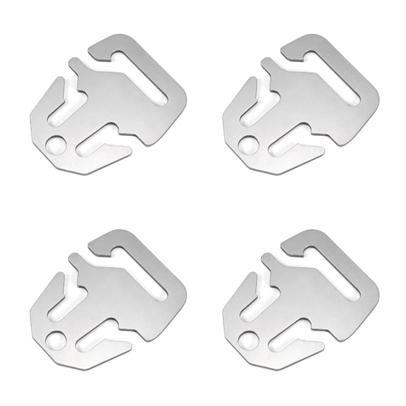 Stainless Tent Fastener Tent Wine Rope Tightener Camping Rope Buckle Tent Rope Tightener Tent Adjuster Wind Rope Buckle