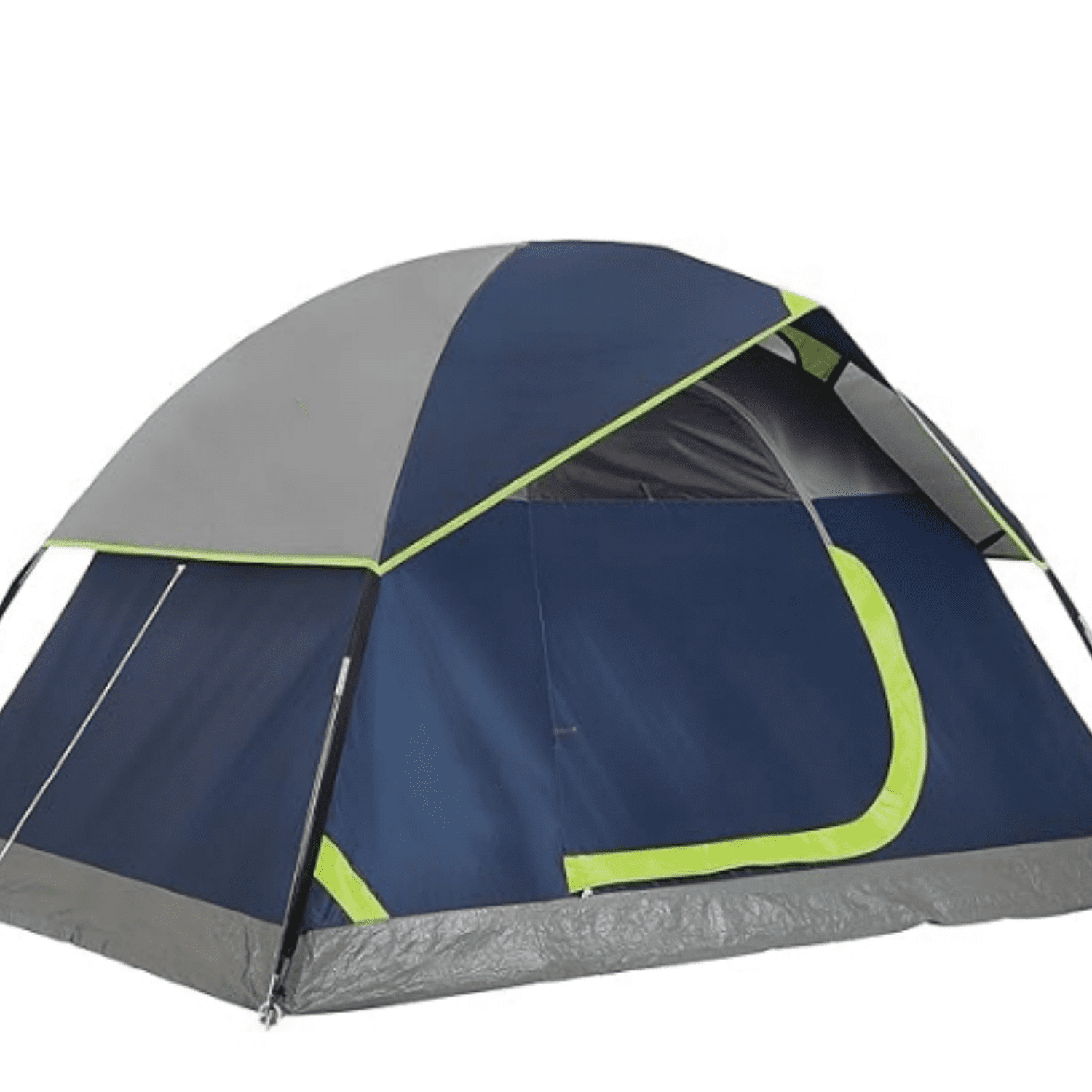 Camping Tent with Rainfly, 2/3/4/6 Person Tent Sets Up in 10 Mins, Weatherproof Shelter for Camping, Festivals, Backyard, Sleepovers, & More