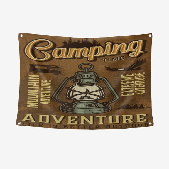 Camping Thickened Polyester Background Cloth - Heat Transfer Printing HD non-Fading Indoor And Outdoor Wear-Resistant Decorative Cloth 3.28*4.92FT/100*150CM