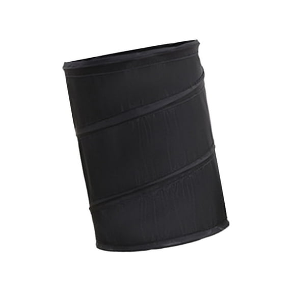 Camping Trash Can Folded Trash Bin Foldable Durable Waste Bin Recycle Bin for Yard Garden Camping Recycling Picnics Household Mini Size Black