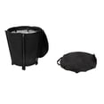thumbnail image 1 of Outdoor Foldable Trash Can Portable Camping Garbage Bin Wastebasket Can Container Yard Garden Garbage Bag Round Bucket, 1 of 10