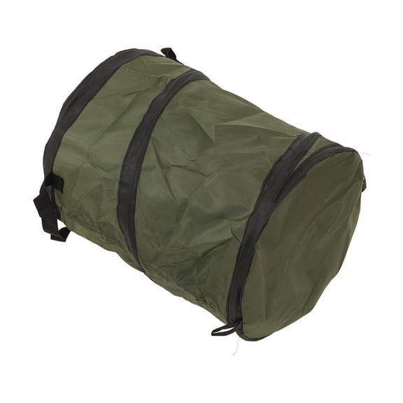 Camping Trash Can, Oxford Cloth Bottom Handle Strong Bearing Capacity Foldable Design Collapsible Trash Can For Barbecue