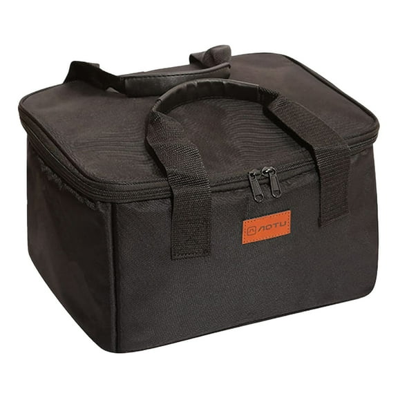 Camping Utensil Bag (Outdoor Gear Organizer), Padded Compartment Protects Non-Stick Cookware, Cookware Storage Bag Outdoor Camping Organizers Bag Anti, By Meiiso