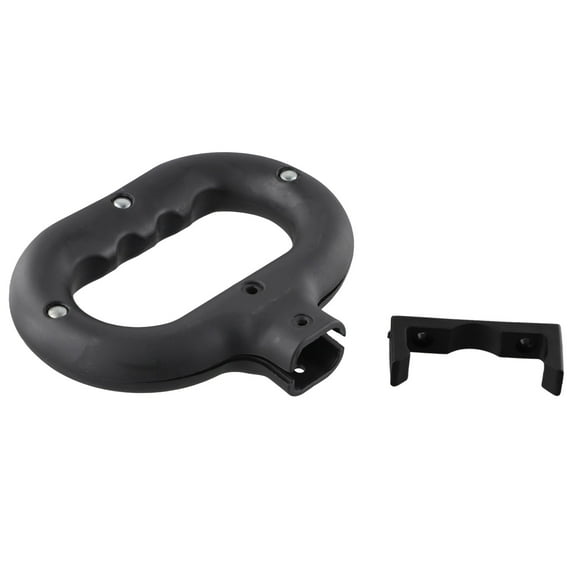 Camping Wagon Cart Pull Push Handle Trolley Handle Bar With Fixed Buckle Parts Elliptical B Style