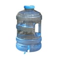 thumbnail image 1 of Camping Water Jug 6 Gallons with Faucet Transparent BPA Free Water Storage Container, Outdoor Water Tank with Handle for Hiking Sports Emergency Drinking Water Supply and Home Use, 1 of 4