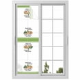 thumbnail image 1 of Camping Window Privacy Film, Fall Summer Nature Forest Car Tree Moon Static Cling UV Sun Blocking Heat Control Window Tint Day and Night, Non-Adhesive One Way Windows Privacy Cover 17.7''x78.7'', 1 of 7