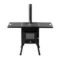 Camping Wood Stove, Outdoor Portable Tent Wood Burning Stove with