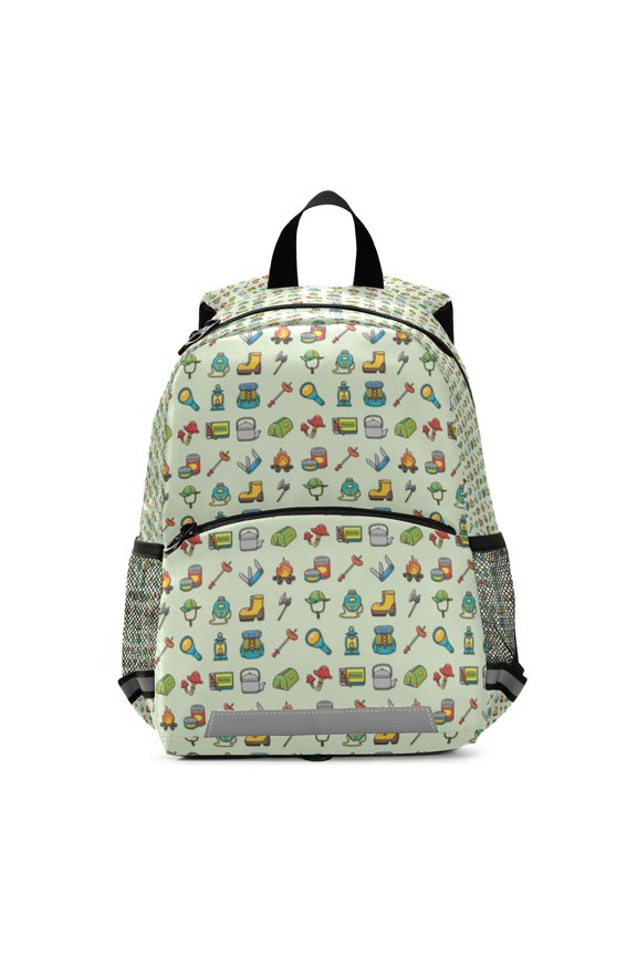 Camping gear seamless pattern Backpacks for Backpack for Bookbag