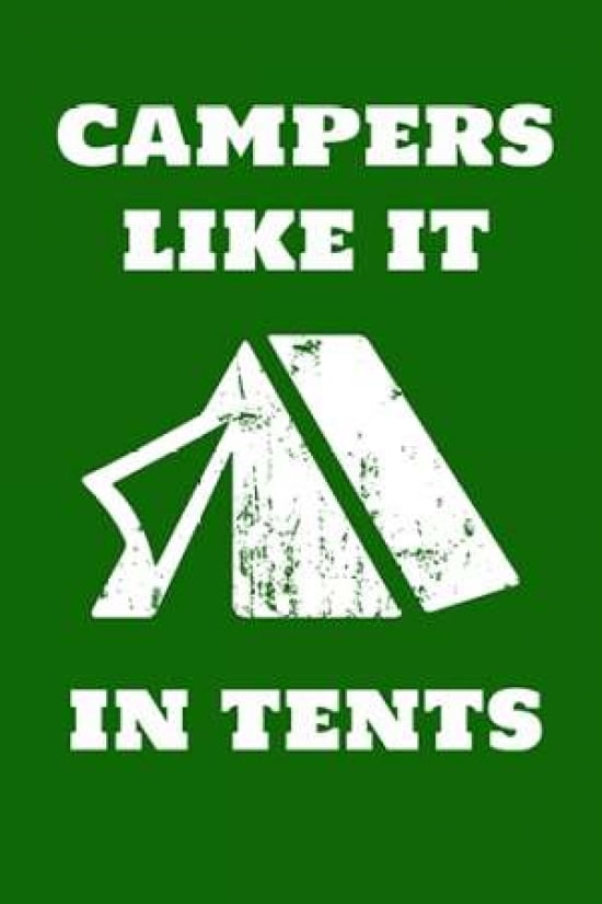 Camping in Tents Canvas Art - Amber Berninger (12 x 18)