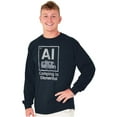 thumbnail image 1 of Camping is Elemental Ironic RV Plus Size Long Sleeve Graphic Tee Shirt Brisco Brands 3X, 1 of 5