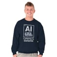 thumbnail image 1 of Camping is Elemental Ironic RV Sweatshirt for Men or Women Brisco Brands X, 1 of 6