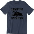 thumbnail image 1 of Camping is In Tents Funny Intense Camping Outdoors Hiking Camp Men's T-Shirt, 1 of 4