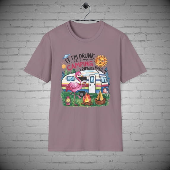 Camping t-shirts, Drinking at Camp tee, Nature Explore tee, Camping Gift