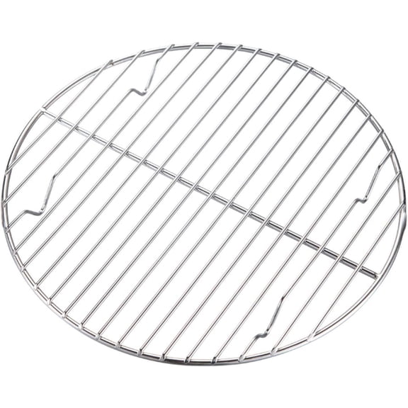 Campingmoon Stainless Steel Round Cooling Rack Baking Steaming Roasting Rack,Cooking Grid Grill for 12 inch Dutch Oven