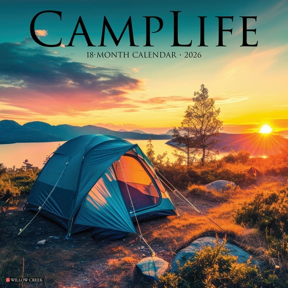 Camplife 2026 Wall Calendar, (Paperback)