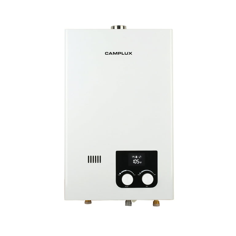 Camplux 10L 2.64 GPM High Capacity Indoor Propane Tankless Water