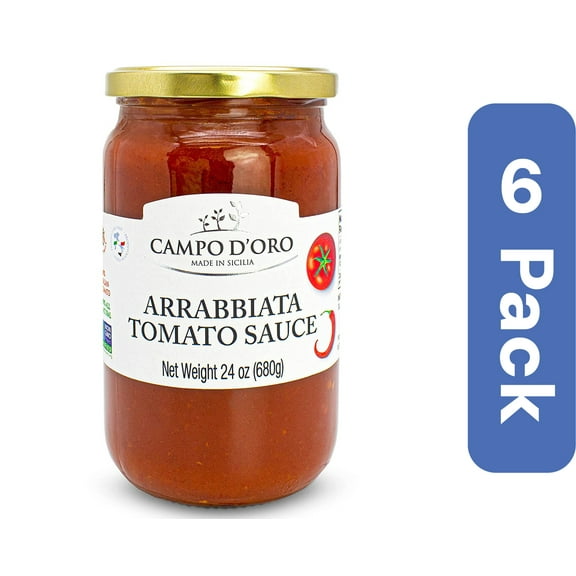 Campo D'oro Tomato Arrabbiata Sauce 24 oz (Pack Of 6)