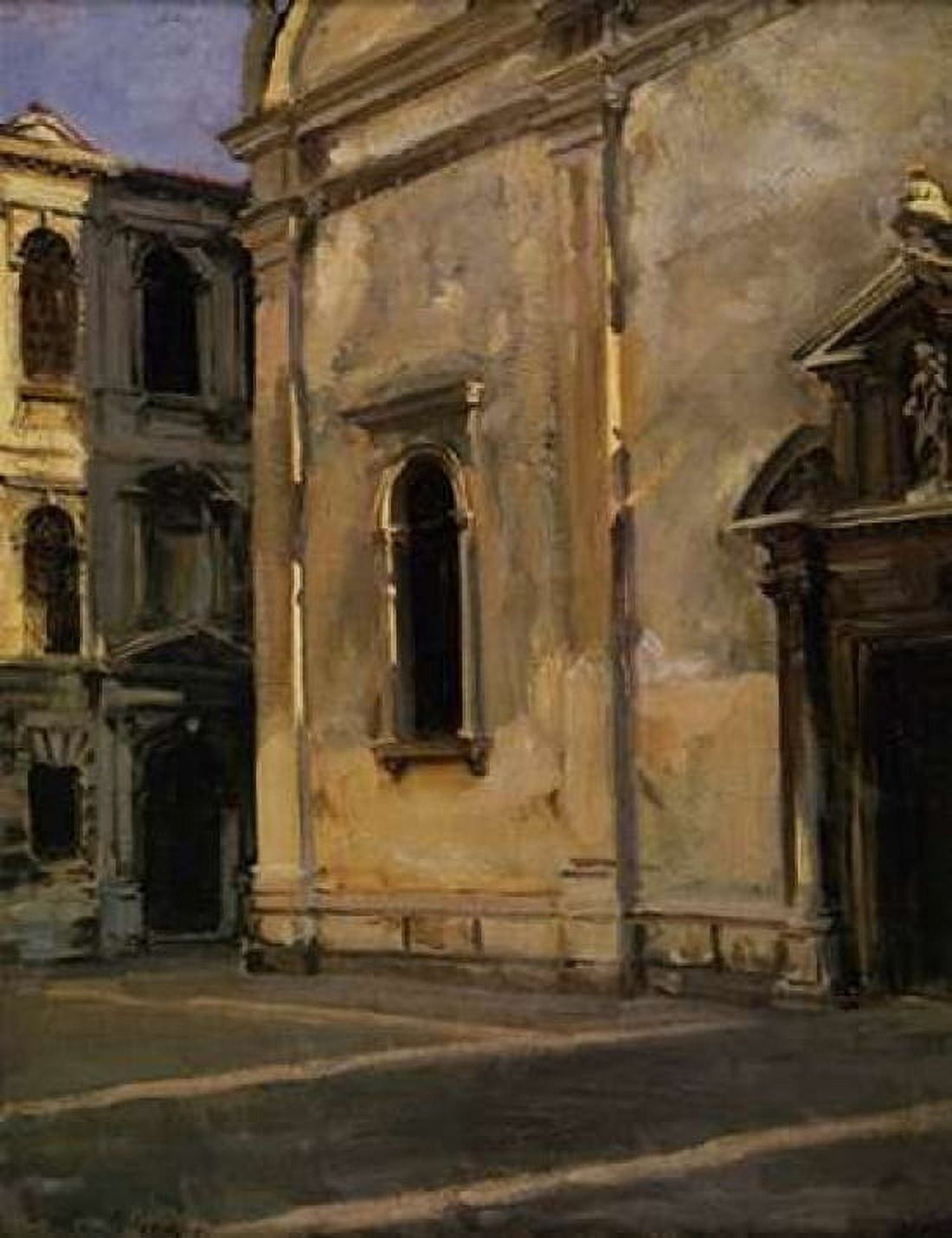 Campo dei Gesuiti 1902-04 Canvas Art - John Singer Sargent (18 x 24)