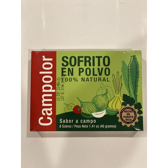 Campolor Sofrito en Polvo 100% Natural 1-Box 20