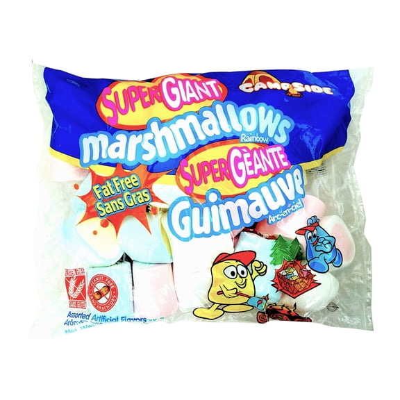 Campside Super Giant Rainbow Marshmallows, 700g/25 oz.