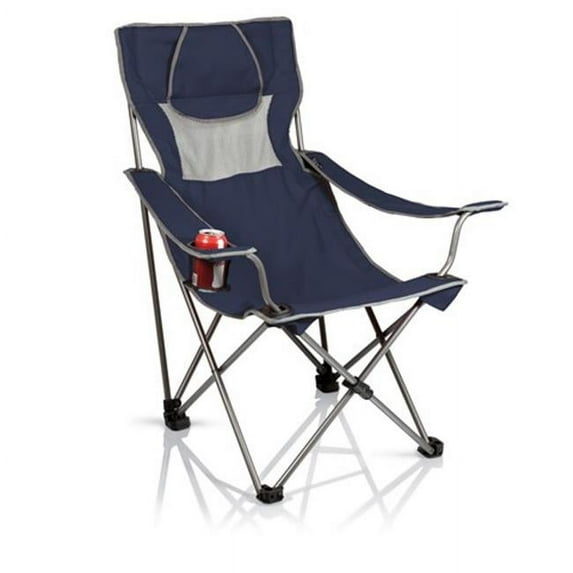 Campsite Chair - Navy & Grey