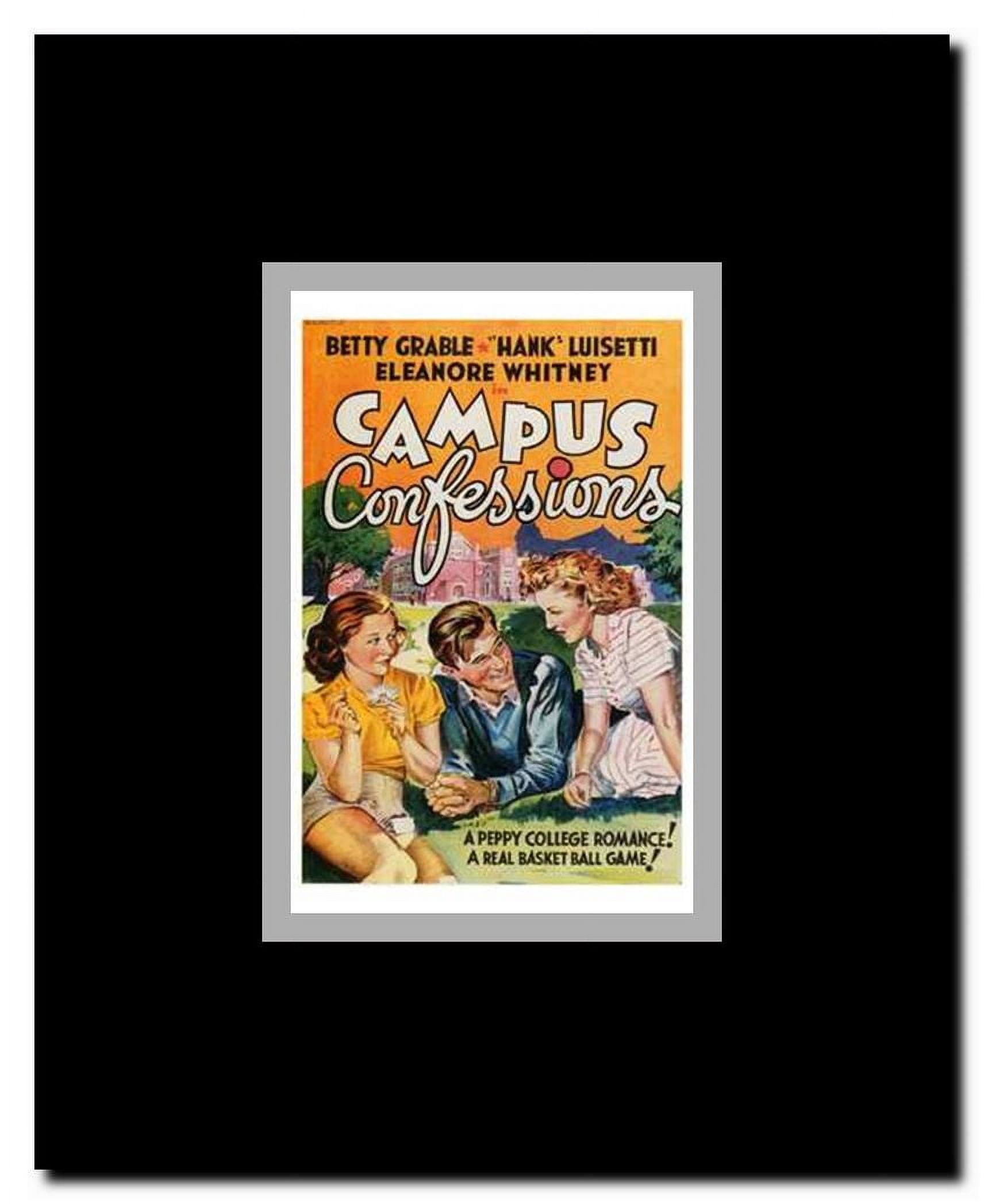 Campus Confessions Framed Movie Poster