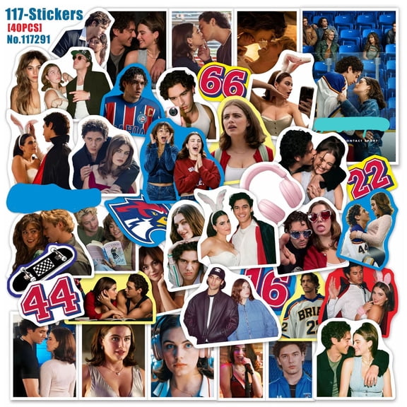 Campus Drama Stickers, Waterproof Vinyl Decals for Fans Computer Laptop Phone Skateboard Bike Car Guitar Travel Case Notebook Off Plays Sticker