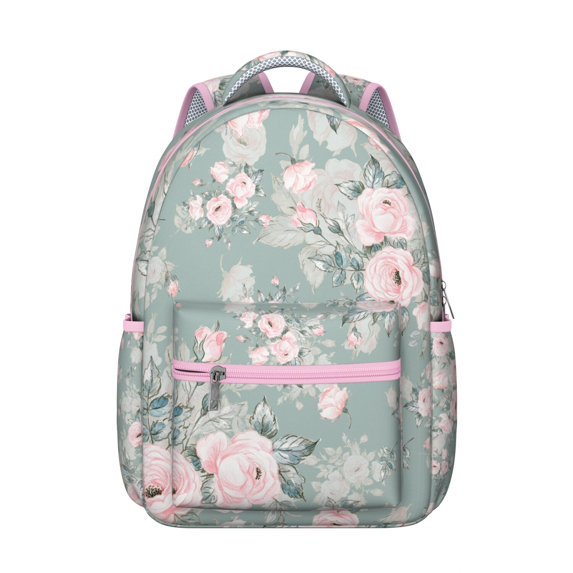 Campus Essential Hawaii Tropical Wind Palm Leaves Backpack: Large Capacity Lightweight Laptop Daypack for Students, Perfect for Commute, An Ideal Gift for Women and Men for School and Work