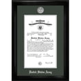 thumbnail image 1 of Campus Image ARCS002 Army Commission Frame Silver Medallio, 1 of 1