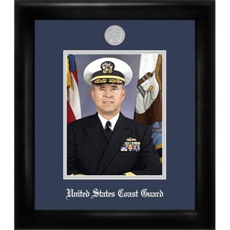 Campus Image CGPS002 Coast Guard Portrait Frame e Silver Medallion