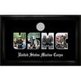 thumbnail image 1 of Campus Image  Marine Corp Collage Photo Frame Silver Medallion, 1 of 1