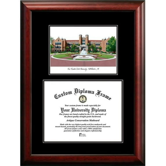 Campus Images FL985D-1411 11 x 14 in. Florida State University Diplomate Diploma Satin Mahogany Frame