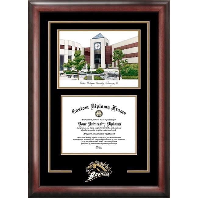 Campus Images MI981SG-1185 11 x 8.5 in. Western Michigan University ...