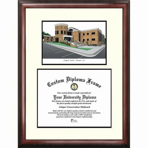 Campus Images GA986V-1411 14 x 11 in. Kennesaw State University Scholar Diploma Frame - Satin Mahogany