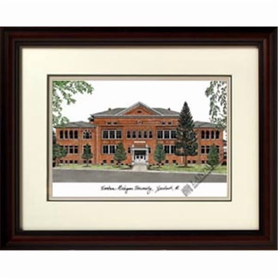 Campus Images MI995R 18-- x 14-- Eastern Michigan University Alumnus