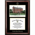 thumbnail image 1 of Campus Images VA992LGED-1185 8.5 x 11 in. Norfolk State Gold Embossed Diploma Satin Mahogany Frame with Lithograph, 1 of 7